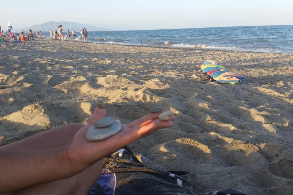 Alojamiento Con Terraza 1B02 En La Playa De Vera. Buitenkant foto
